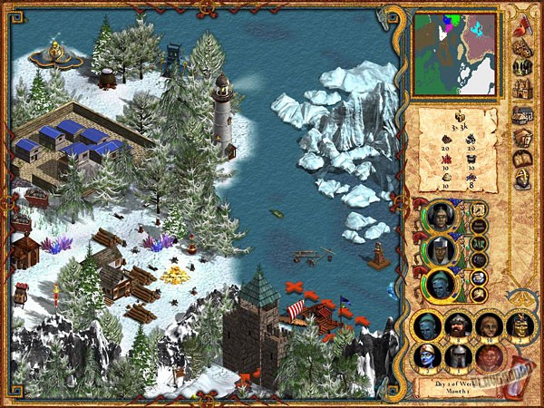 Скриншот из игры Heroes of Might and Magic 4 - 43