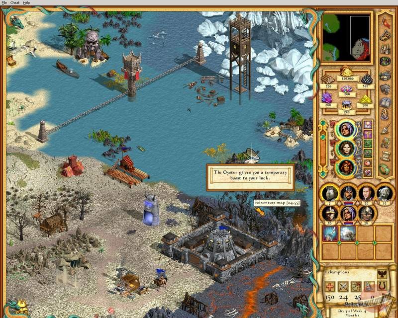 Скриншот из игры Heroes of Might and Magic 4 - 10