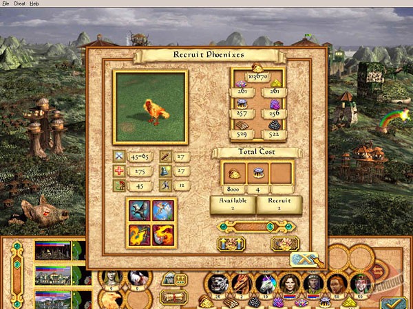Скриншот из игры Heroes of Might and Magic 4 - 12