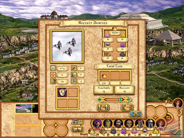 Скриншот из игры Heroes of Might and Magic 4 - 11