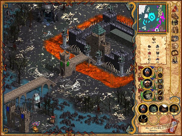 Скриншот из игры Heroes of Might and Magic 4 - 45