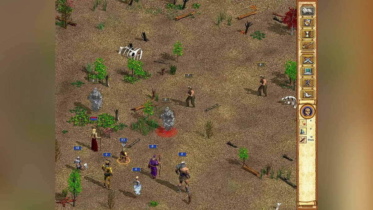 Скриншот из игры Heroes of Might and Magic 4 - 40