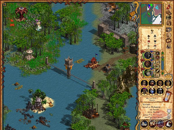Скриншот из игры Heroes of Might and Magic 4 - 48