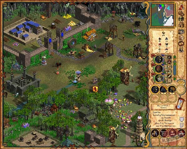Скриншот из игры Heroes of Might and Magic 4 - 35