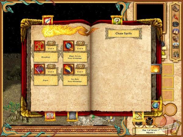 Скриншот из игры Heroes of Might and Magic 4 - 50