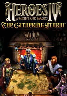 Обложка игры Heroes of Might and Magic IV: The Gathering Storm