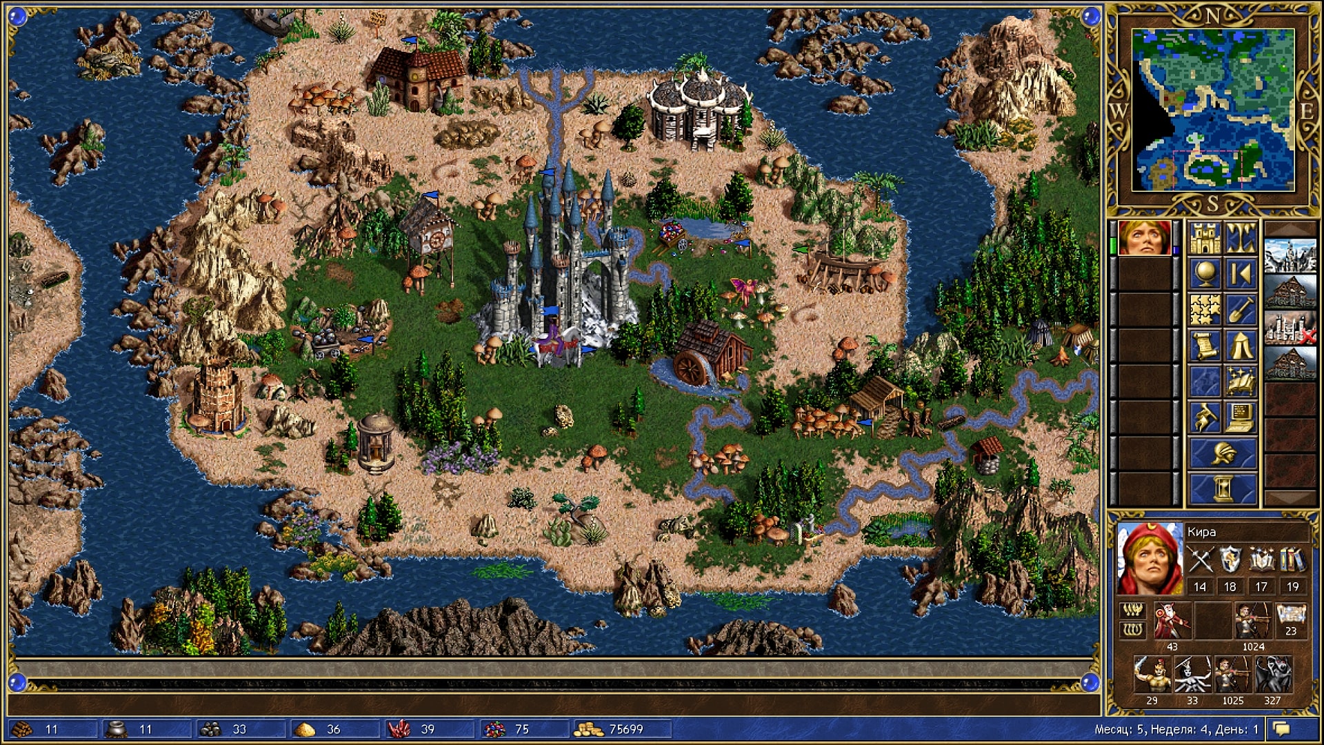 Скриншот из игры Heroes of Might & Magic 3 - 37