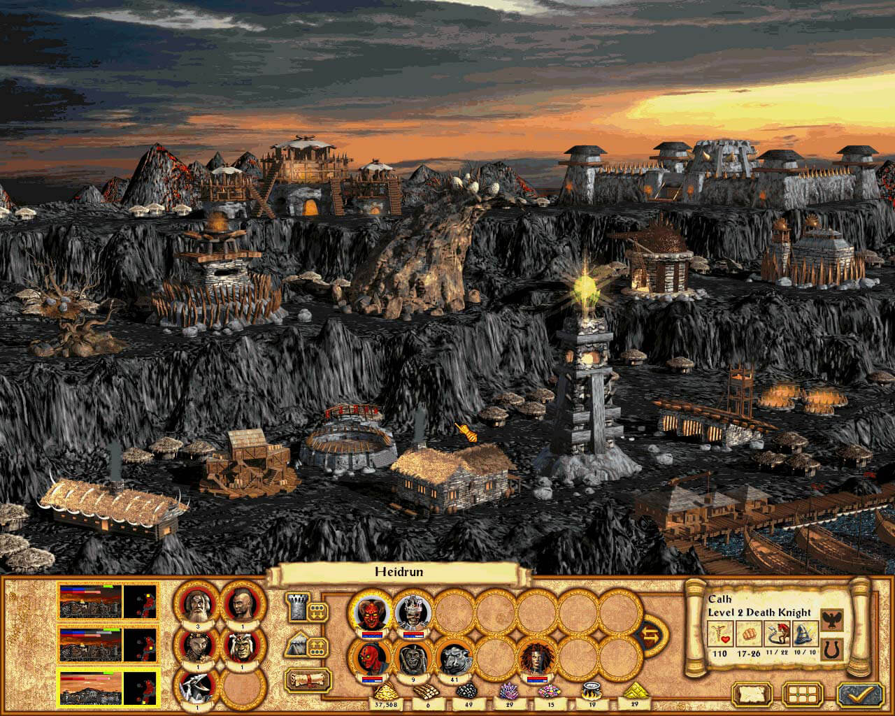 Скриншот из игры Heroes of Might & Magic 4 - 2