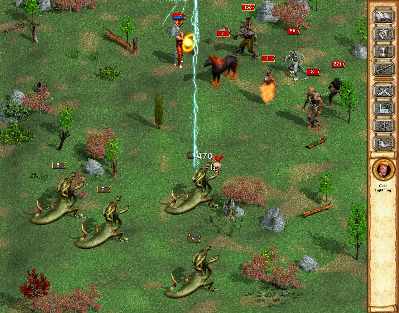 Скриншот из игры Heroes of Might & Magic 4 - 3