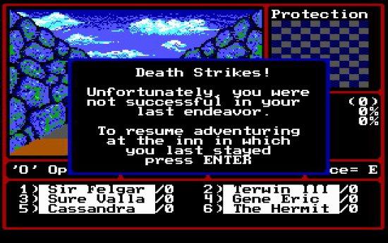 Скриншот из игры Might and Magic 2: Gates to Another World - 1