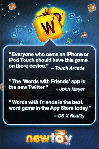 Скриншот из игры Words With Friends - 1