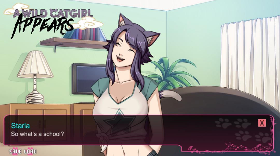 Скриншот из игры A Wild Catgirl Appears! - 15