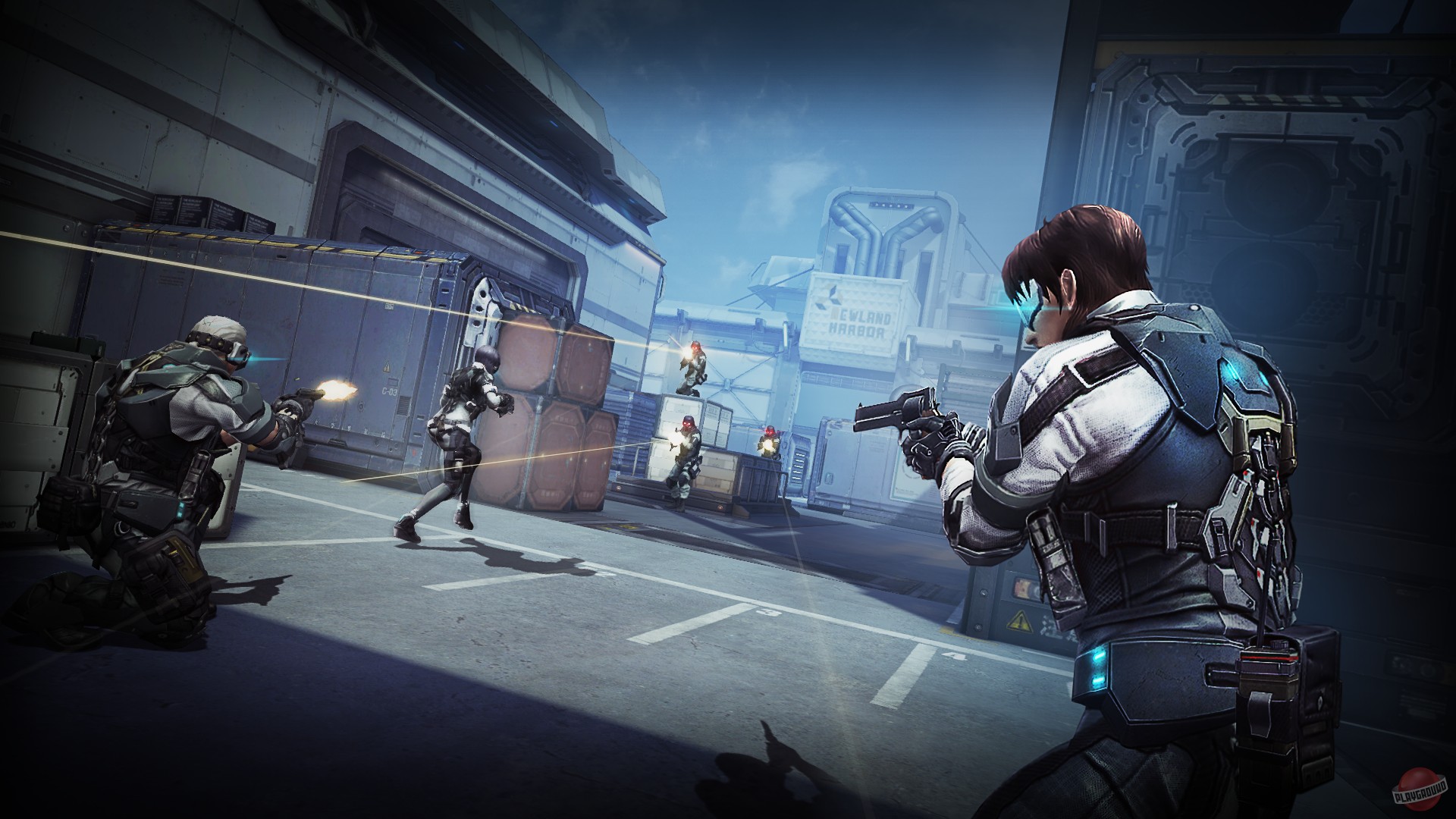 Скриншот из игры Ghost in the Shell: Stand Alone Complex - First Assault Online - 10