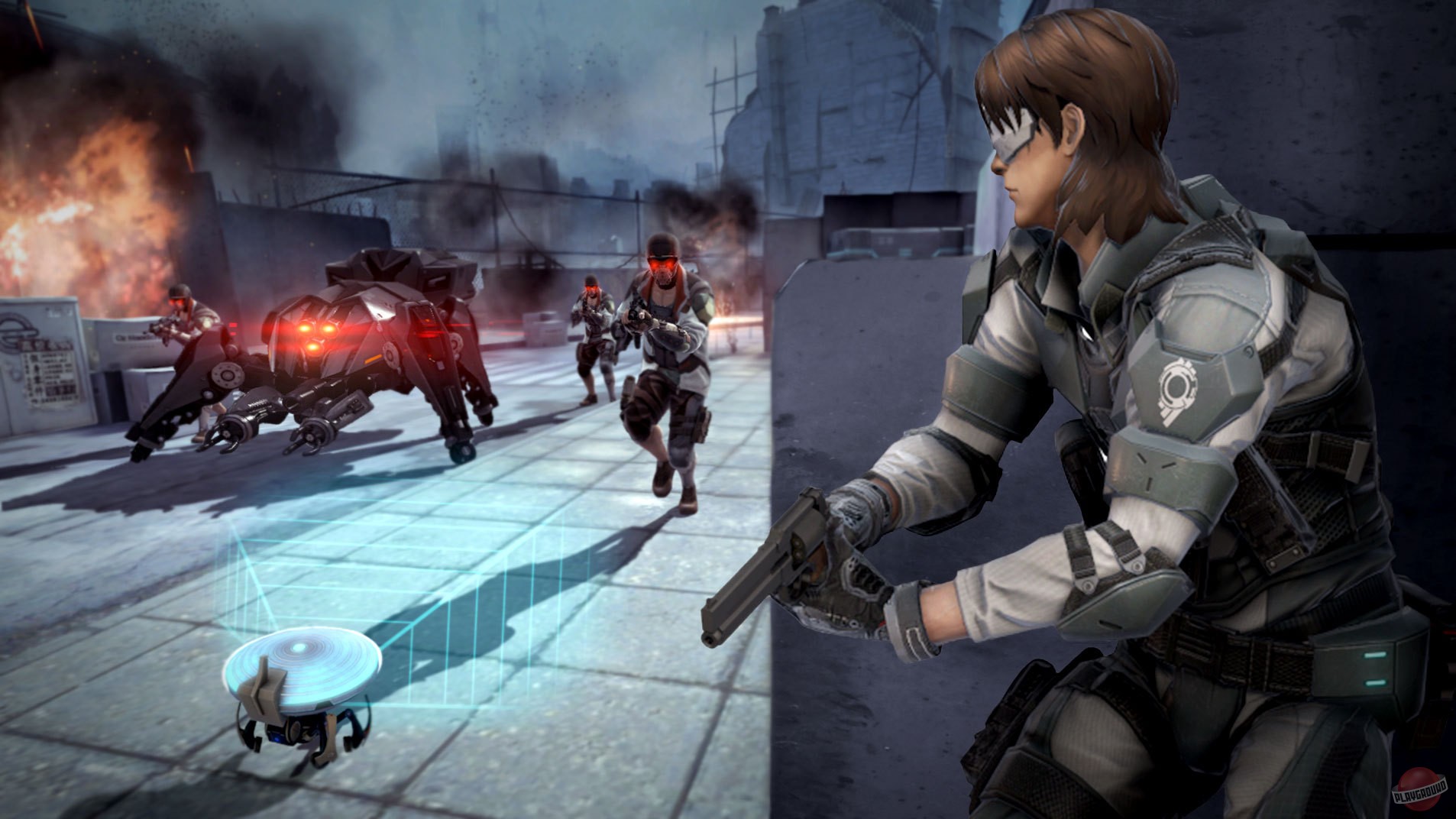 Скриншот из игры Ghost in the Shell: Stand Alone Complex - First Assault Online - 8