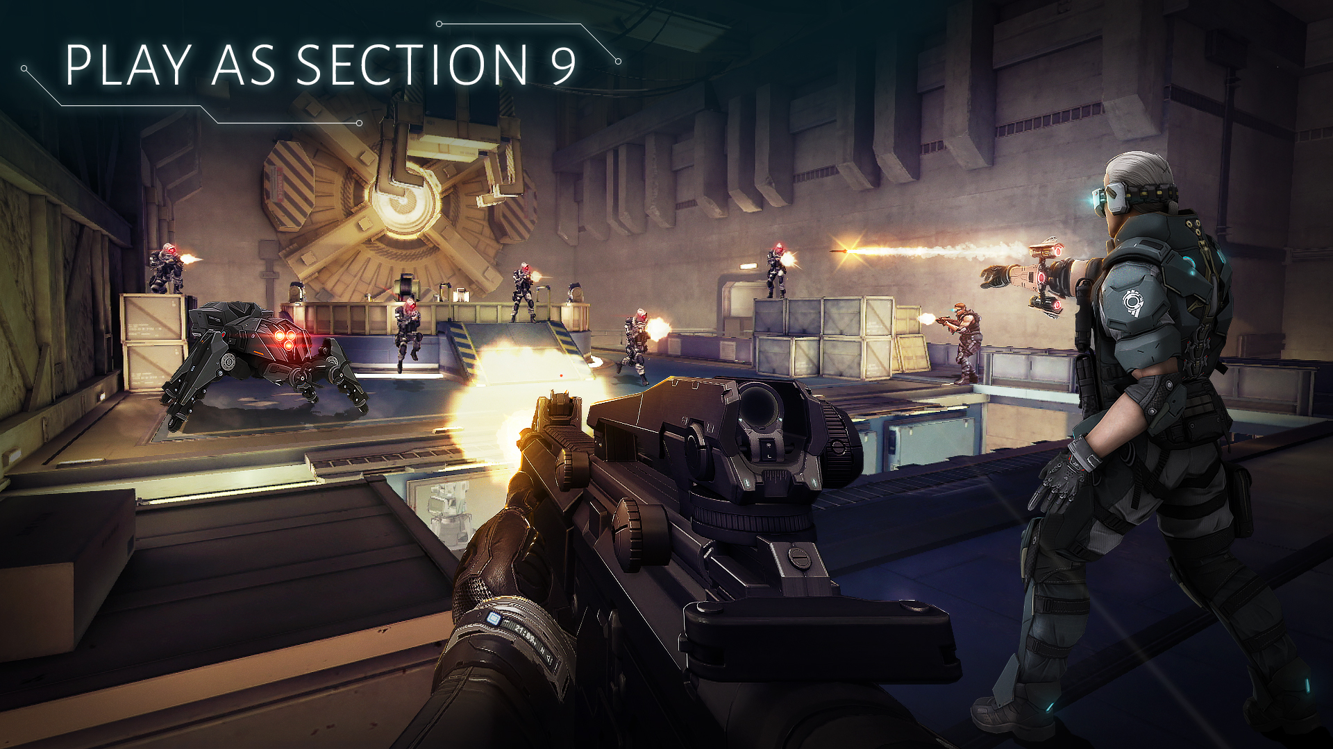 Скриншот из игры Ghost in the Shell: Stand Alone Complex - First Assault Online - 20