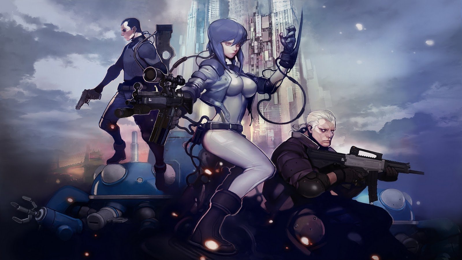 Скриншот из игры Ghost in the Shell: Stand Alone Complex - First Assault Online - 2
