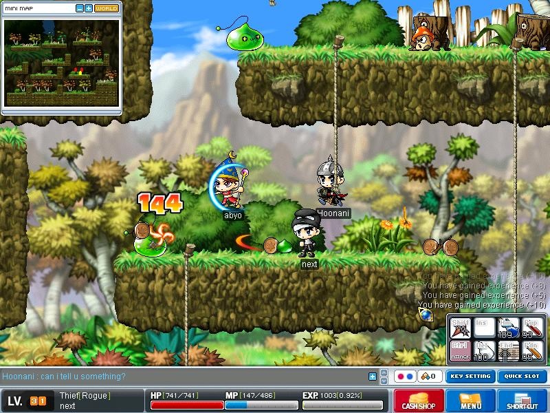 Скриншот из игры MapleStory - 133