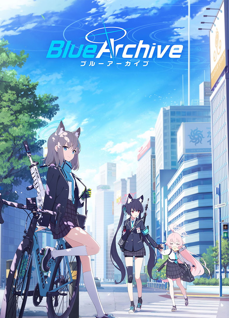 Обложка игры Blue Archive