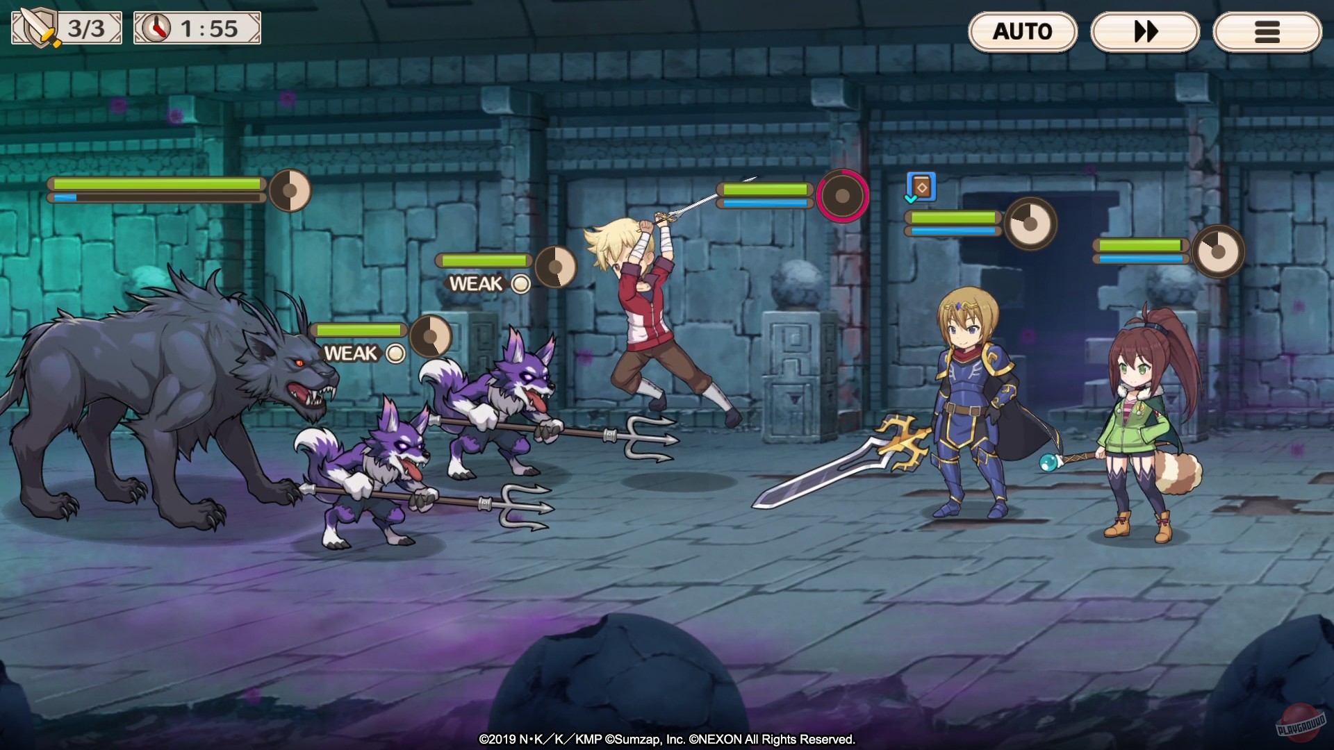 Скриншот из игры KonoSuba: Fantastic Days - 1