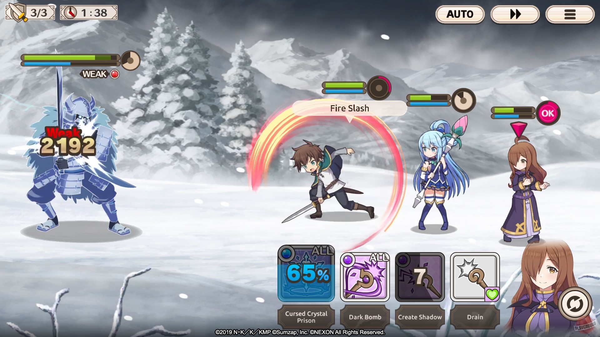 Скриншот из игры KonoSuba: Fantastic Days - 5