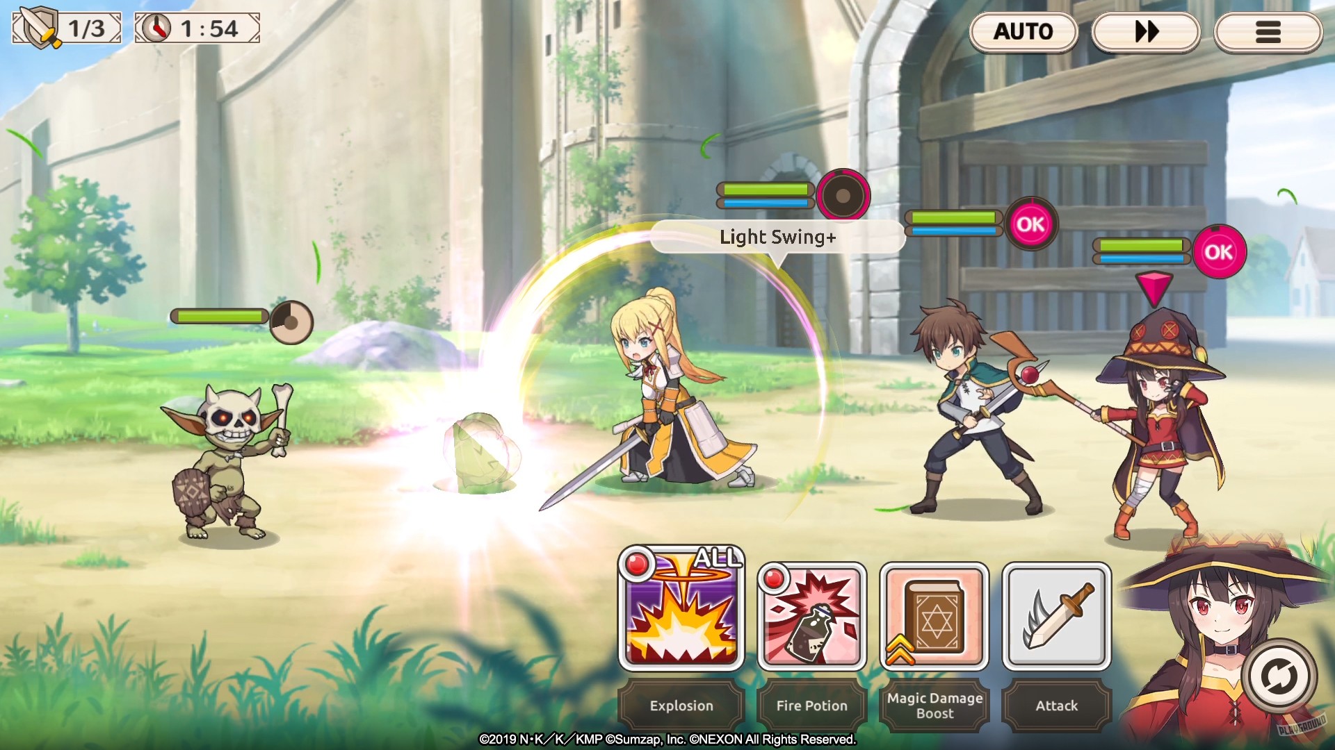 Скриншот из игры KonoSuba: Fantastic Days - 8