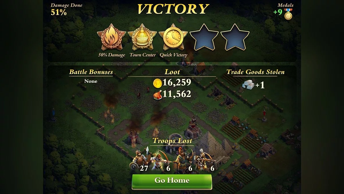 Скриншот из игры DomiNations - 15
