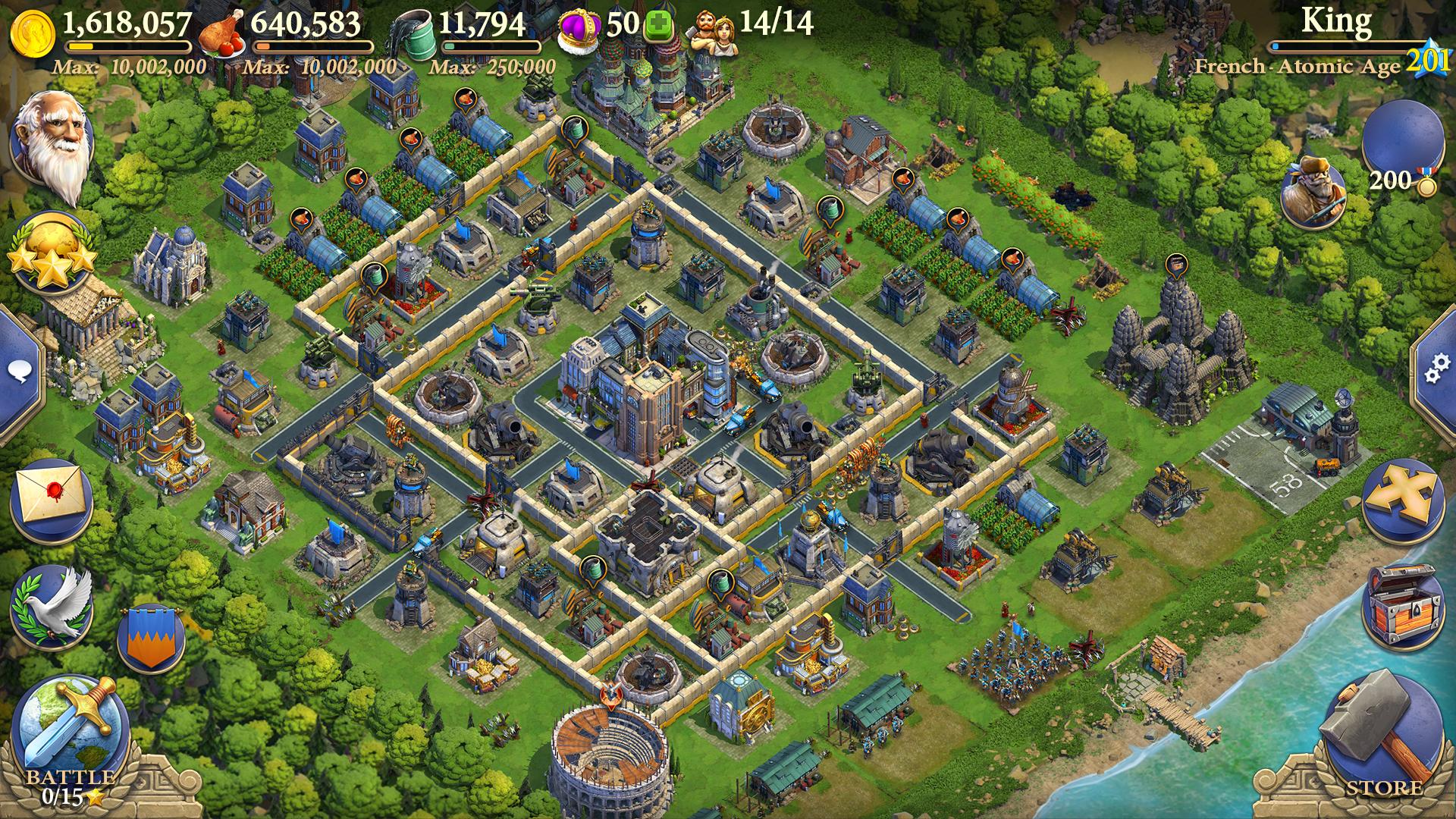 Скриншот из игры DomiNations - 89