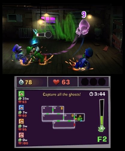 Скриншот из игры Luigi's Mansion 2 - 87