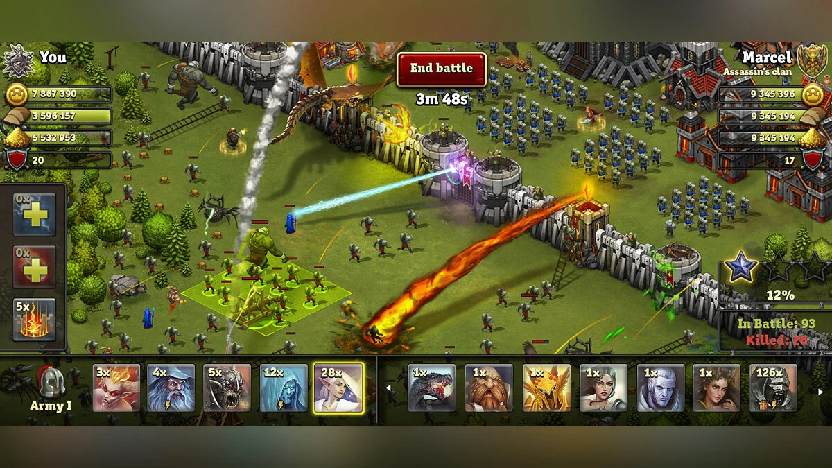 Скриншот из игры Throne Rush - 10