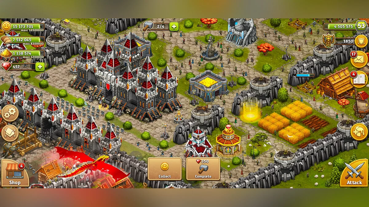 Скриншот из игры Throne Rush - 6