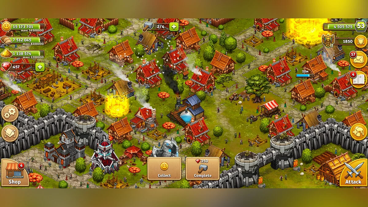 Скриншот из игры Throne Rush - 3