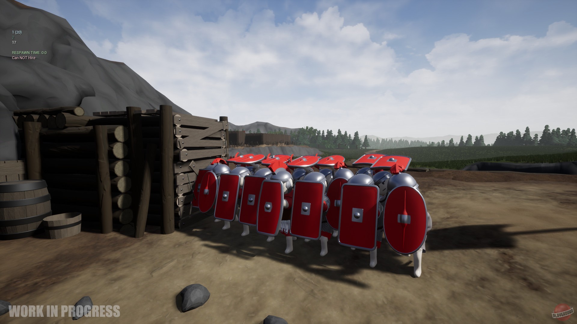 Скриншот из игры Shieldwall - 2