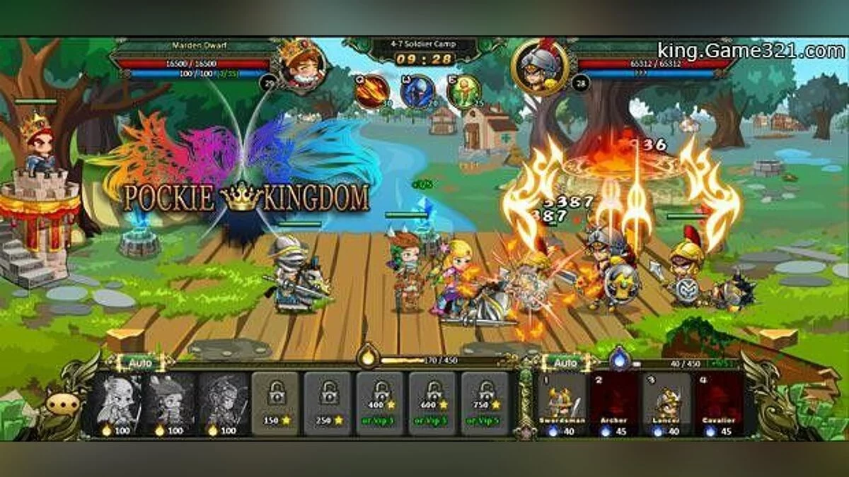 Скриншот из игры Pockie Kingdom - 2