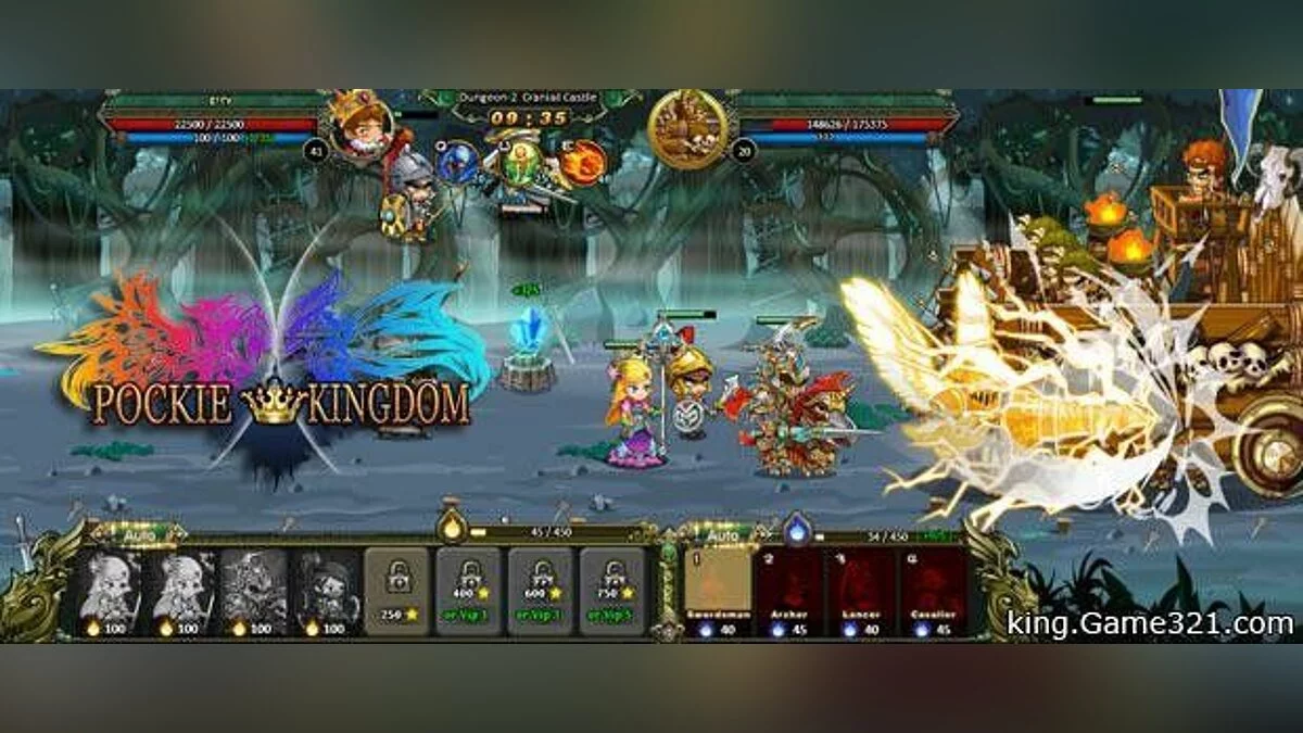 Скриншот из игры Pockie Kingdom - 4