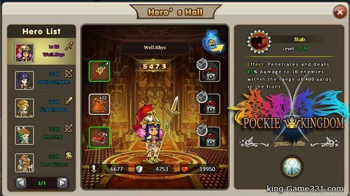 Скриншот из игры Pockie Kingdom - 8