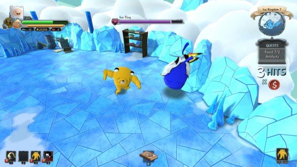 Скриншот из игры Finn and Jake's Epic Quest - 2