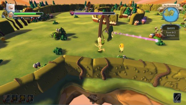 Скриншот из игры Finn and Jake's Epic Quest - 8