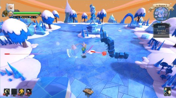 Скриншот из игры Finn and Jake's Epic Quest - 5