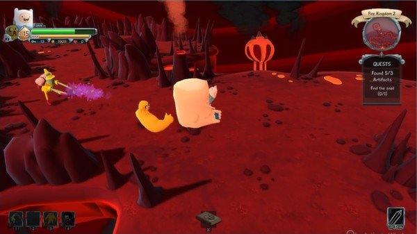 Скриншот из игры Finn and Jake's Epic Quest - 6