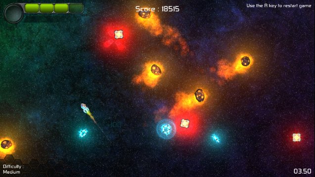 Скриншот из игры Rocket Dodge - 1