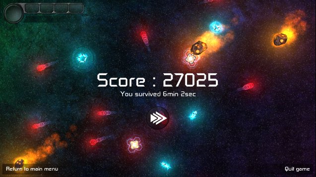 Скриншот из игры Rocket Dodge - 6