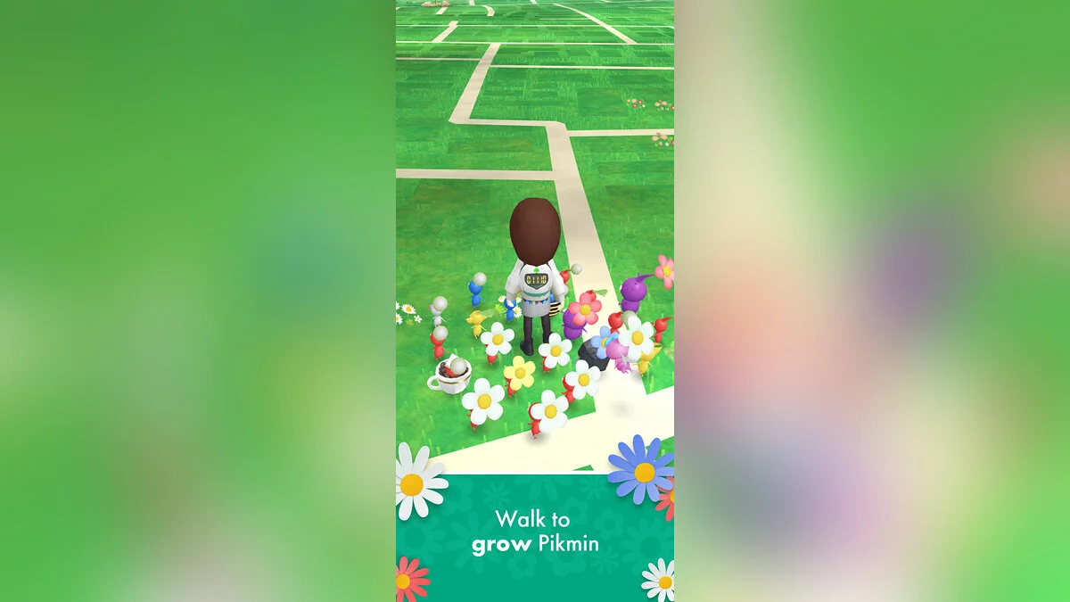 Скриншот из игры Pikmin Bloom - 4