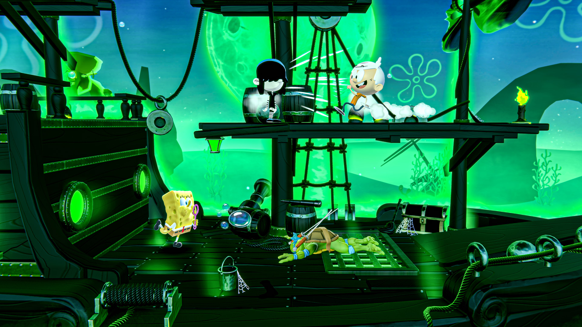 Скриншот из игры Nickelodeon All-Star Brawl - 9