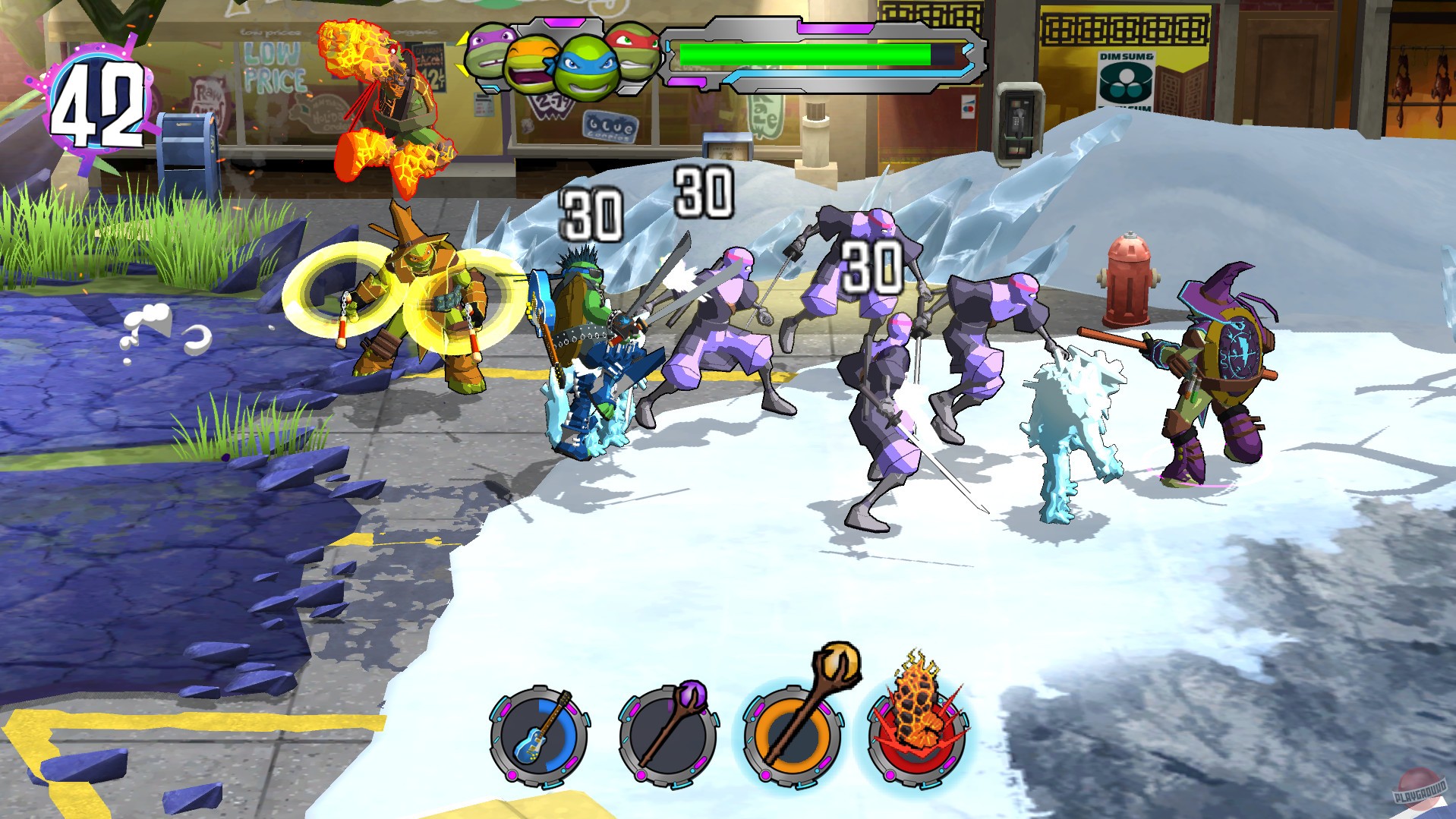 Скриншот из игры Teenage Mutant Ninja Turtles: Portal Power - 22