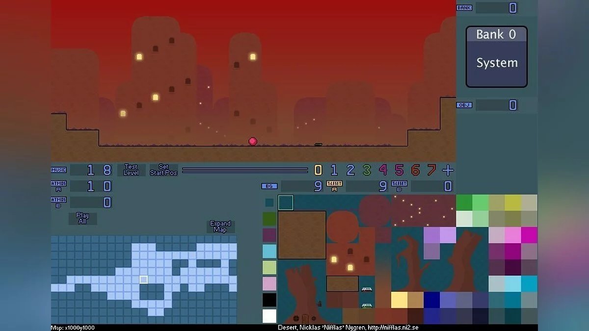 Скриншот из игры Knytt Stories - 1