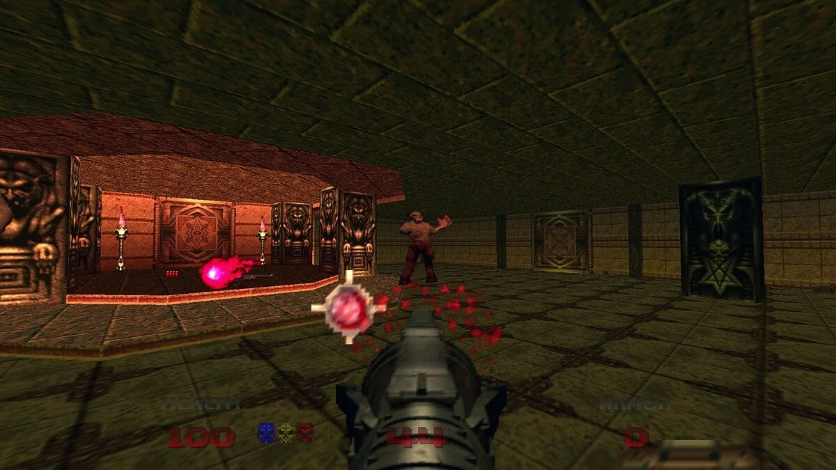 Скриншот из игры DOOM 64 - 9