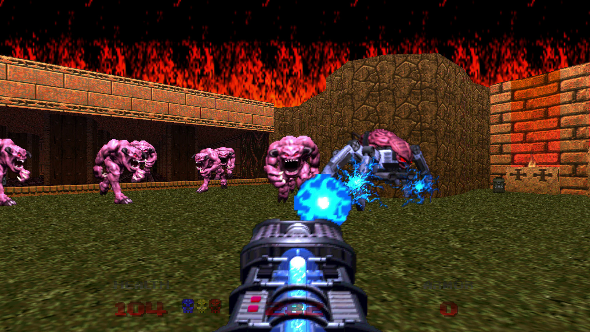 Скриншот из игры DOOM 64 - 22