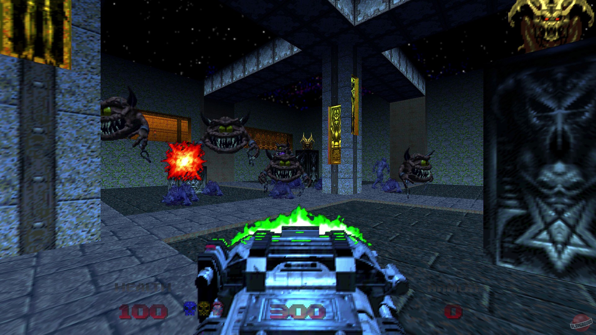 Скриншот из игры DOOM 64 - 14