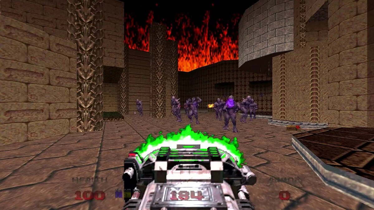 Скриншот из игры DOOM 64 - 27