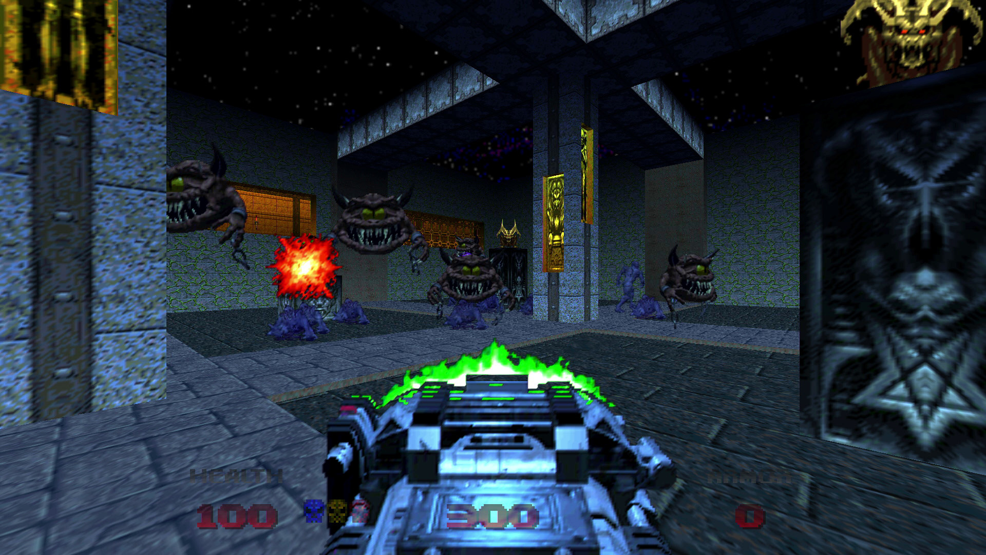 Скриншот из игры DOOM 64 - 6